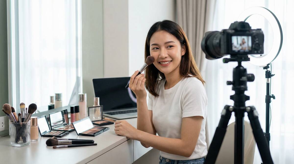 萝莉岛美妆视频教程